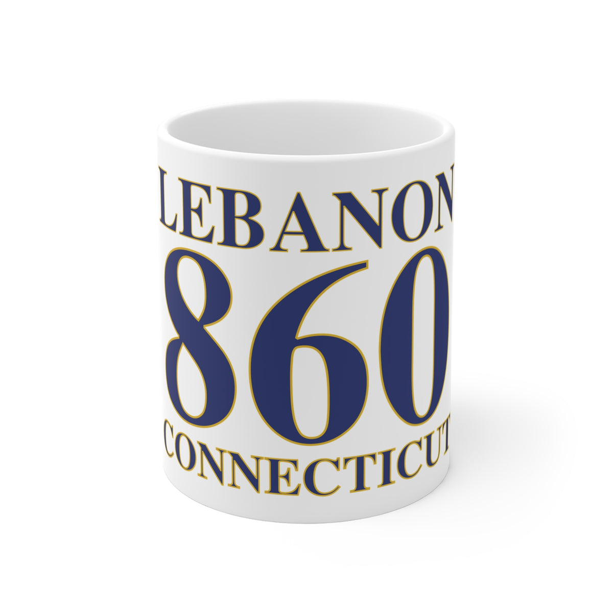 Lebanon 860 Connecticut Mug 11oz