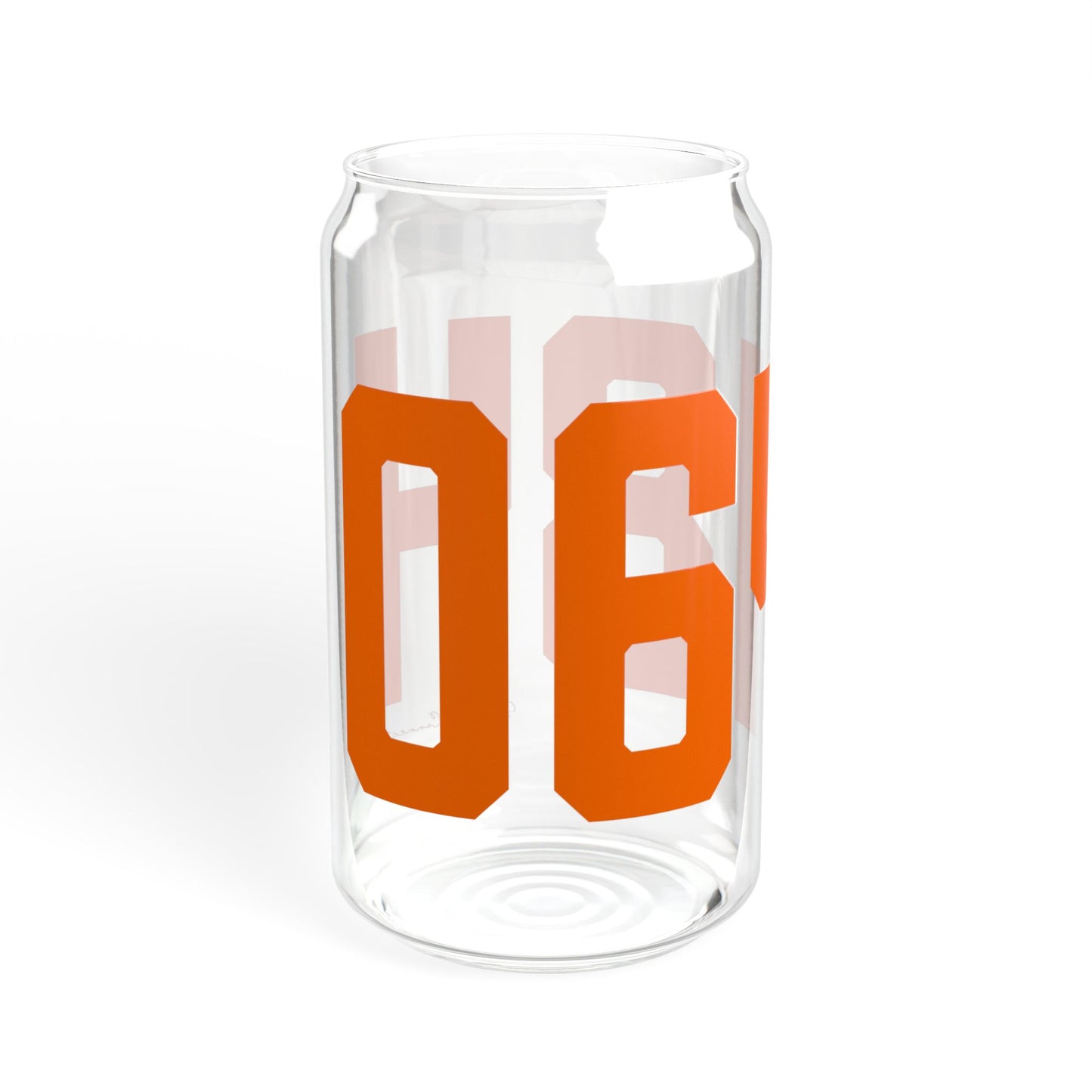 06484 Shelton Connecticut Zip Code Sipper Glass, 16oz