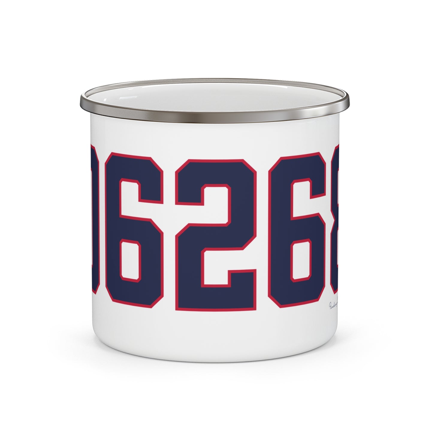 06268 Storrs Connecticut Zip Code Enamel Camping Mug
