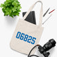 06825 Fairfield Connecticut Zip Code Organic Canvas Tote Bag
