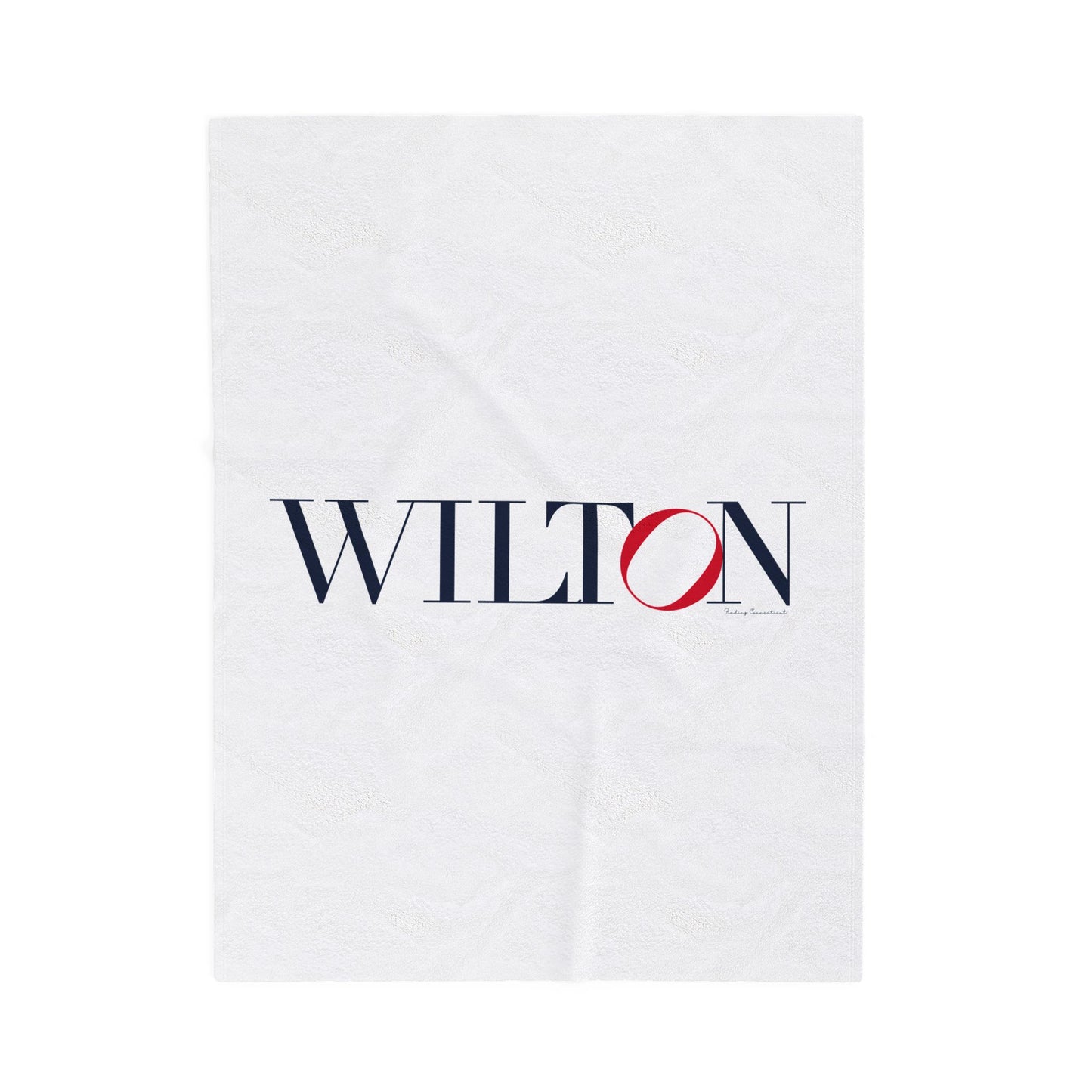 41 Tilt Wilton  Velveteen Plush Blanket