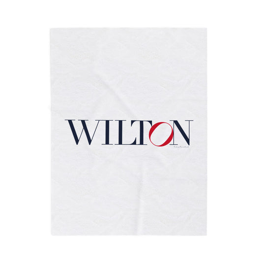 41 Tilt Wilton  Velveteen Plush Blanket