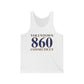 Voluntown 860 Connecticut Unisex Jersey Tank Top