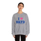 I Heart BKFD Unisex Heavy Blend™ Crewneck Sweatshirt