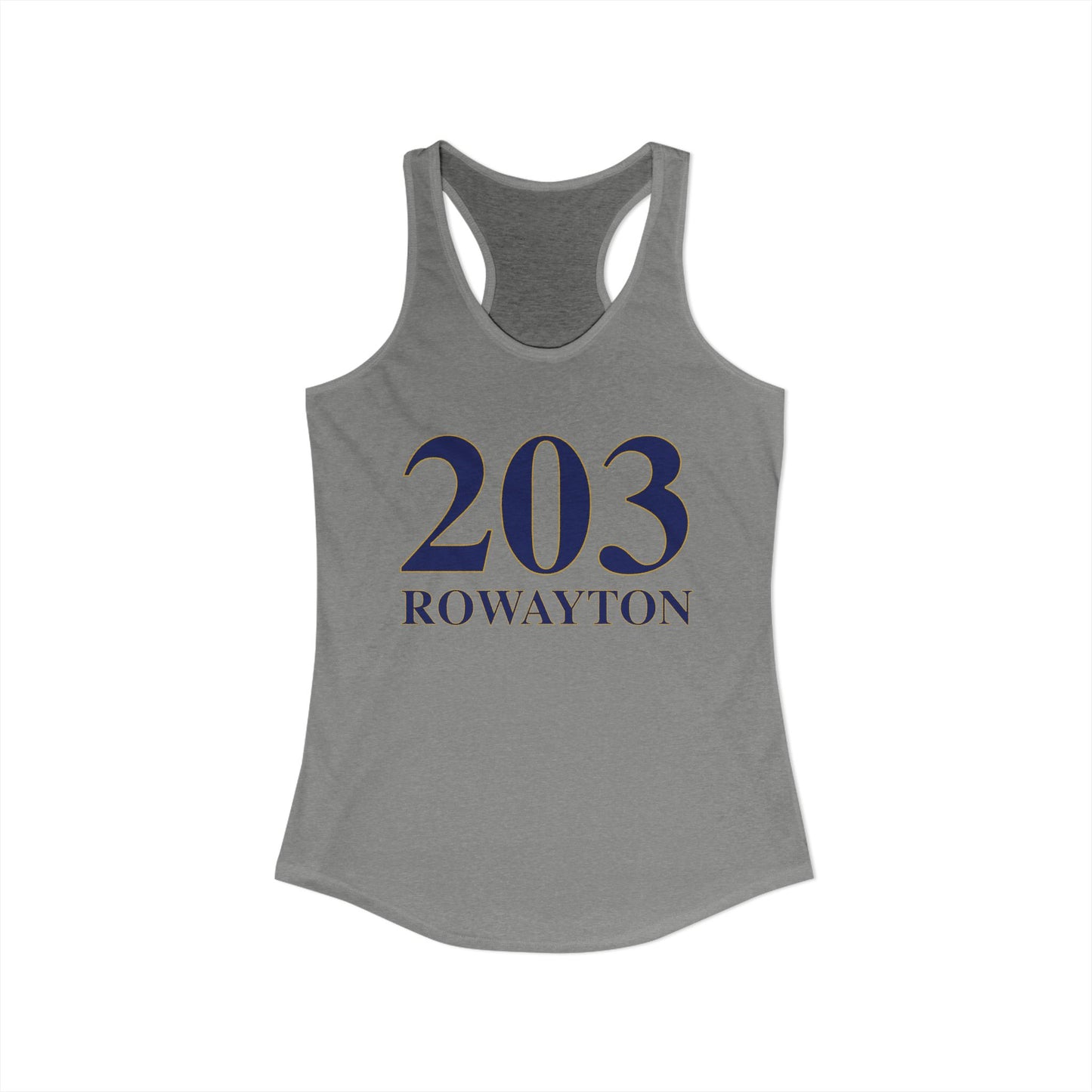 203 Rowayton Women's Ideal Racerback Tank Top
