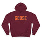 Goose Zip Code Orange & Green Champion Hoodie