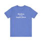 Shelton Is My Happy Place Unisex Jersey Short Sleeve T-Shirt