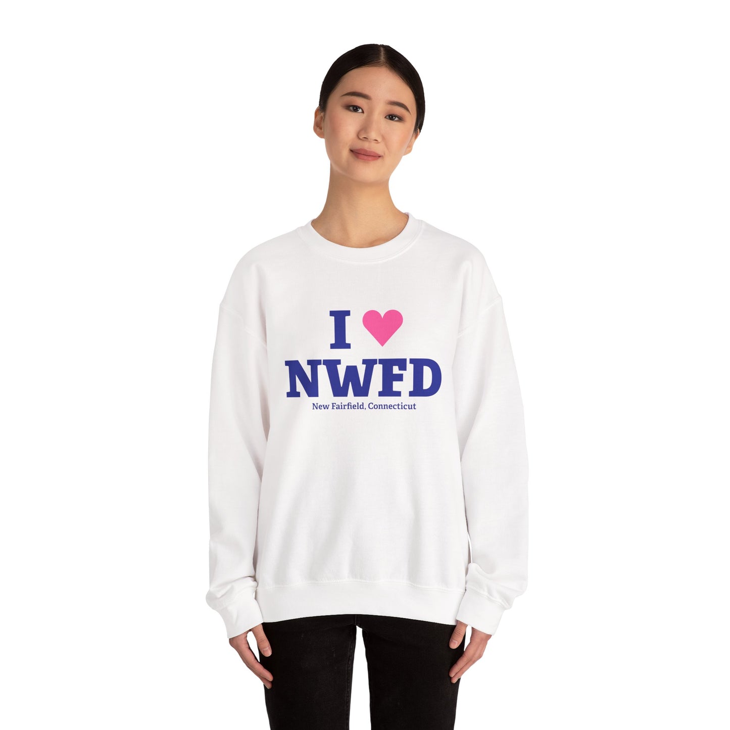 I Heart NWFD Unisex Heavy Blend™ Crewneck Sweatshirt
