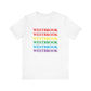 Westbrook Pride Unisex Jersey Short Sleeve Tee