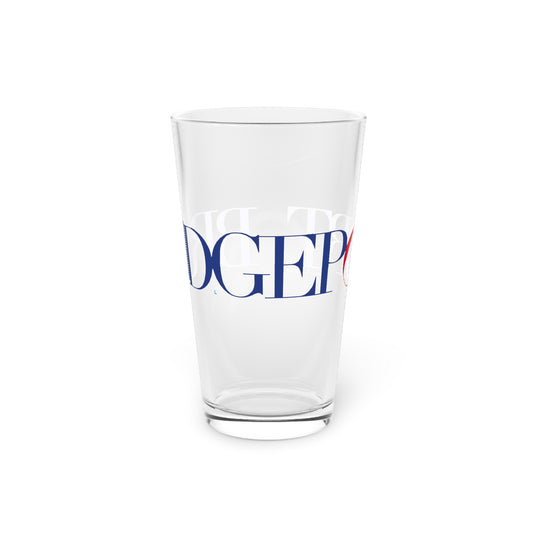 41 Tilt Bridgeport Pint Glass, 16oz