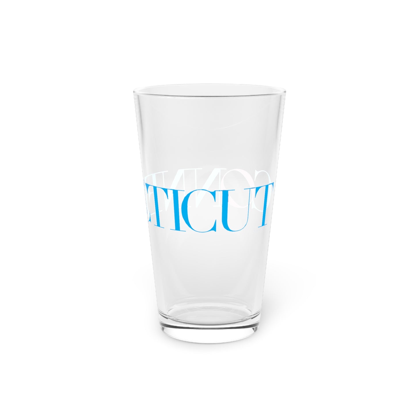 41 Tilt Connecticut Pint Glass, 16oz