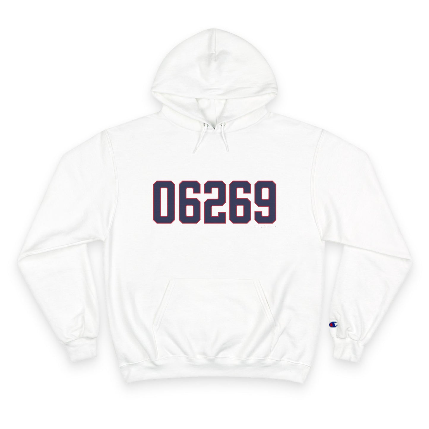 06269 Storrs Connecticut Zip Code Champion Hoodie