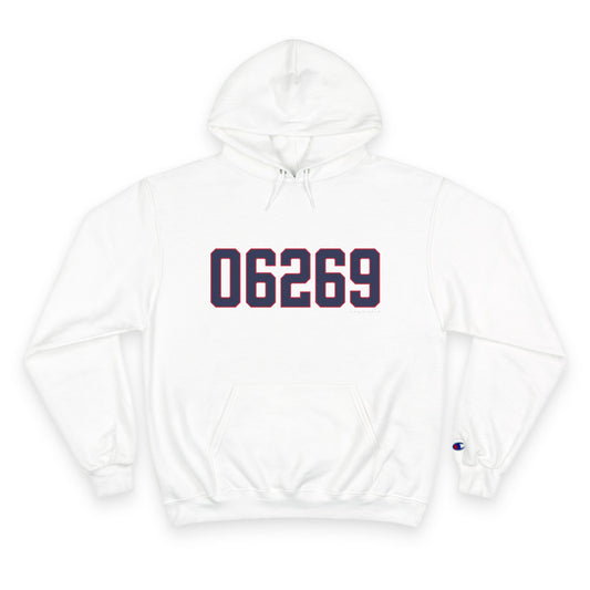 06269 Storrs Connecticut Zip Code Champion Hoodie
