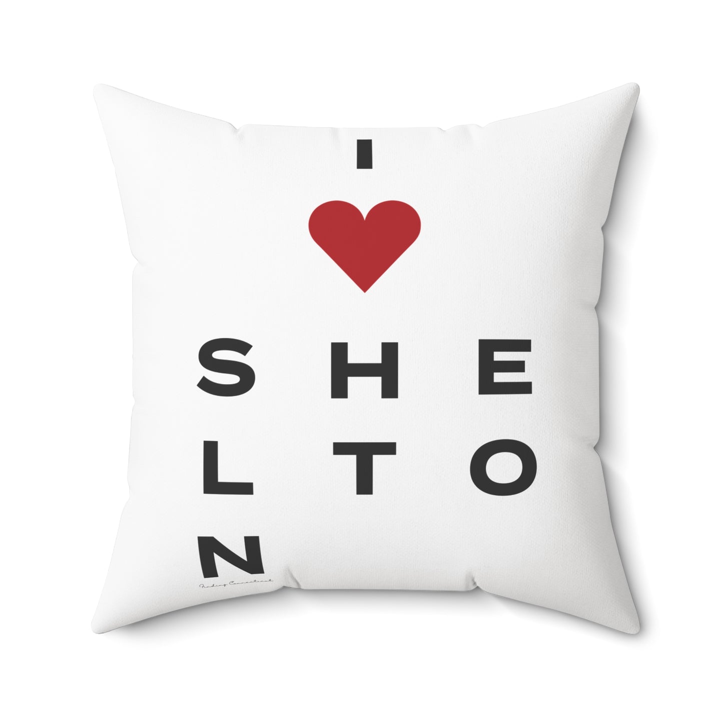 Shelton Vision Spun Polyester Square Pillow