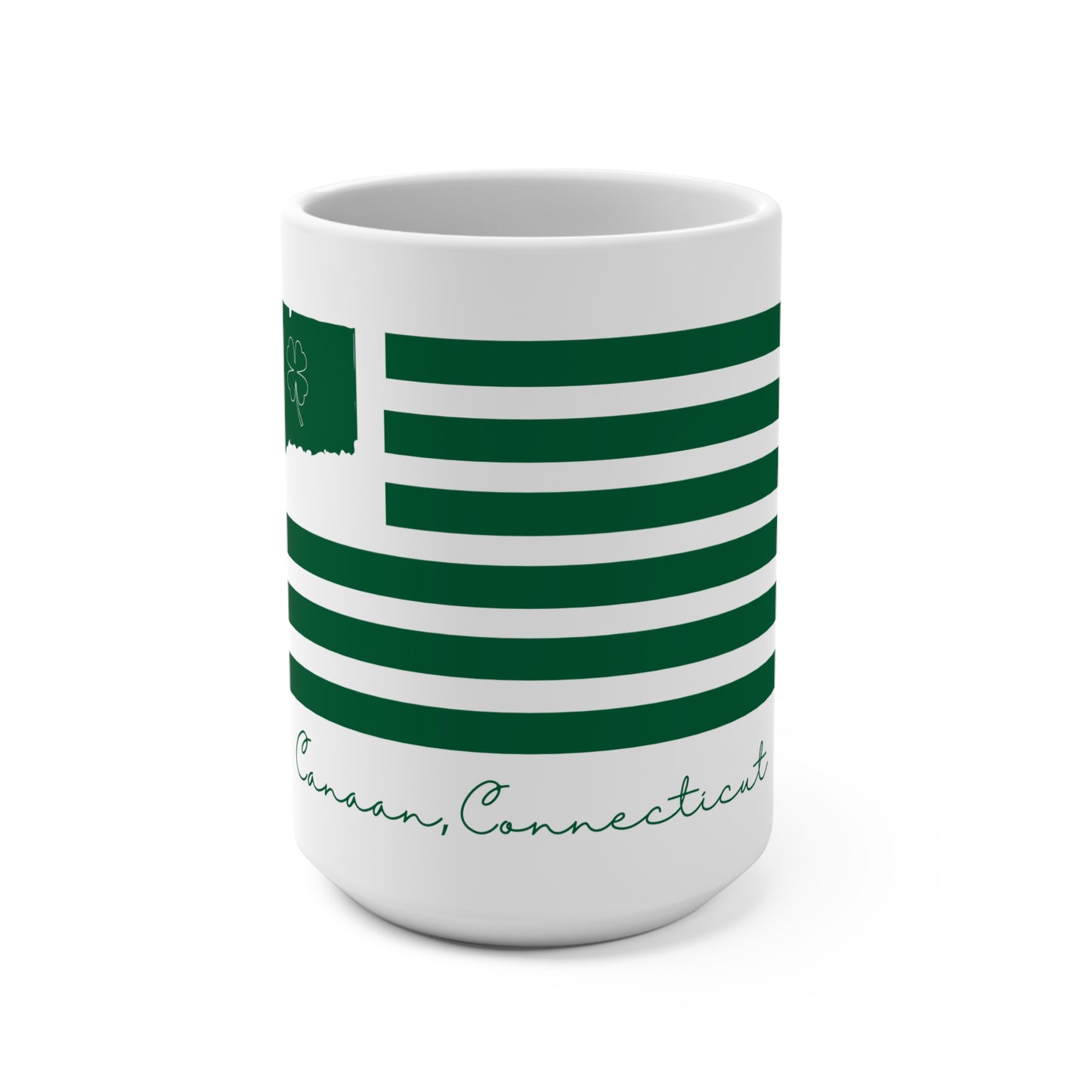 Canaan Connecticut St. Patrick’s Day Flag Mug 15oz