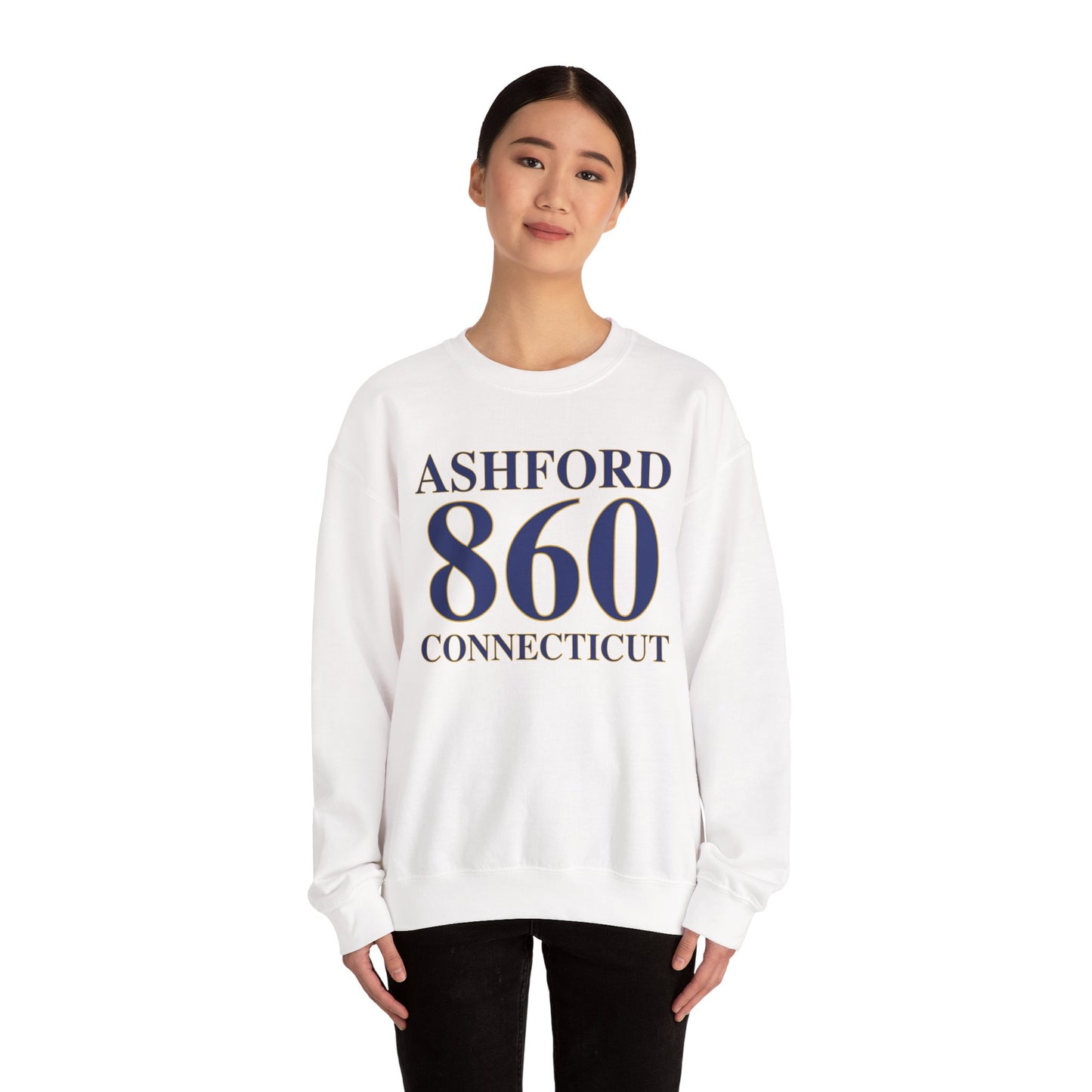 Ashford 860 Connecticut Unisex Heavy Blend™ Crewneck Sweatshirt