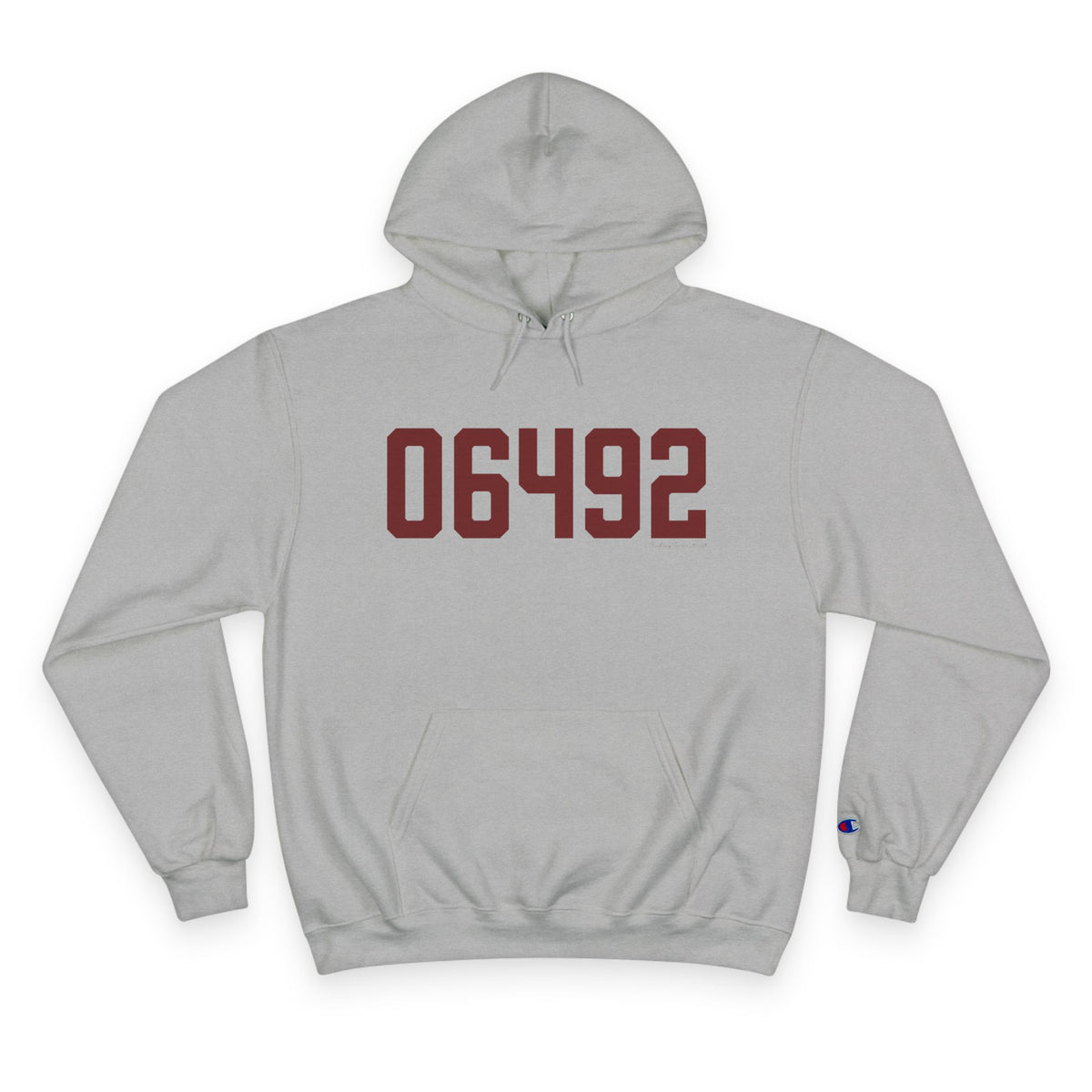 06492 Wallingford Connecticut Zip Code Champion Hoodie