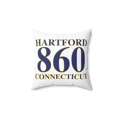 Hartford 860 Connecticut Polyester Square Pillow