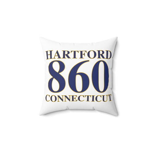 Hartford 860 Connecticut Polyester Square Pillow