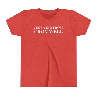 Just a kid from Cromwell Youth Short Sleeve T-Shirt