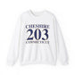 Cheshire 203 Connecticut Unisex Heavy Blend™ Crewneck Sweatshirt