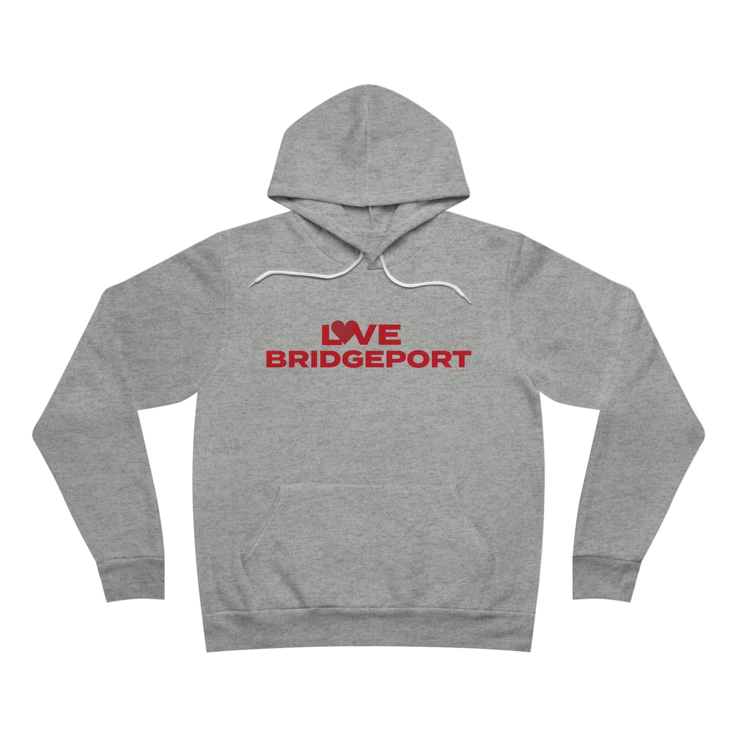 Love Bridgeport Unisex Sponge Fleece Pullover Hoodie