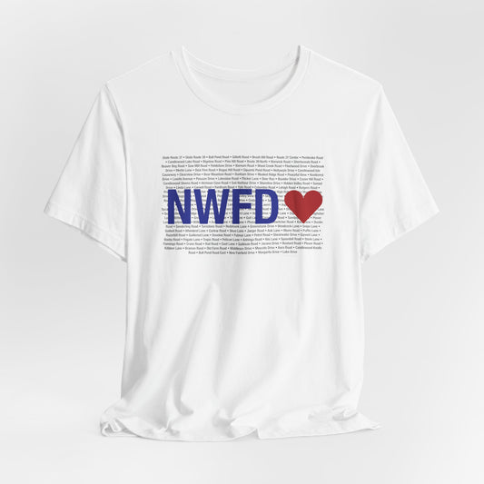 New Fairfield Love Unisex Jersey Short Sleeve T-Shirt