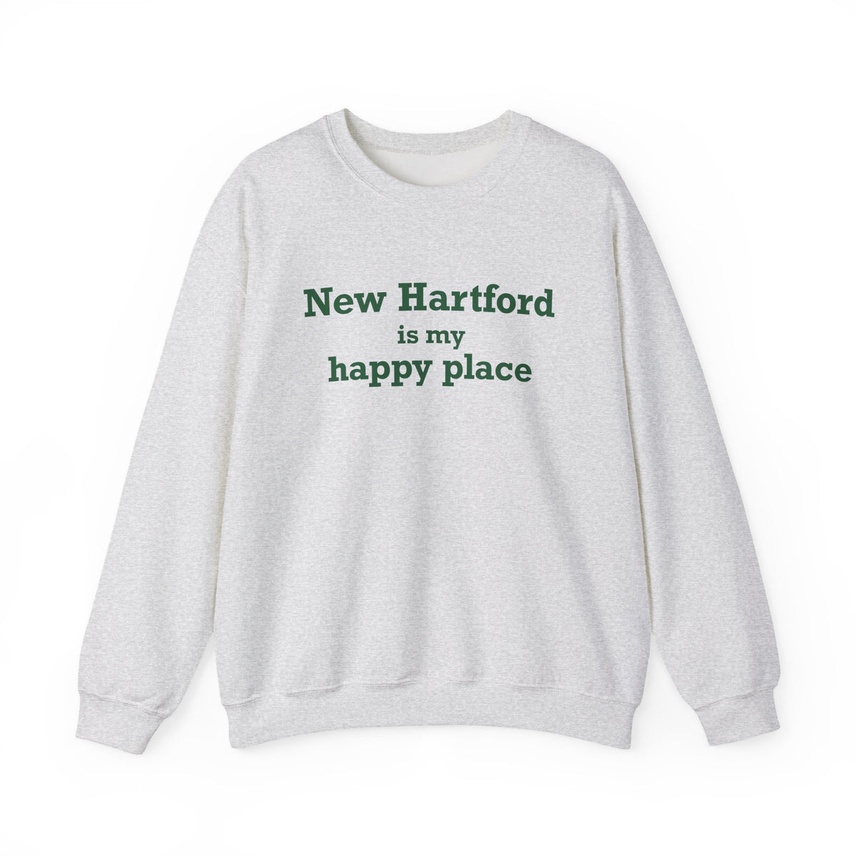 New Hartford is My Happy Place Unisex Heavy Blend™ Crewneck Sweatshirt