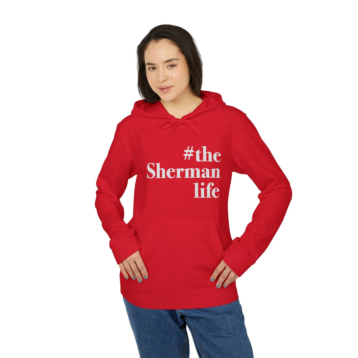 #theshermanlife adidas® Unisex Fleece Hoodie