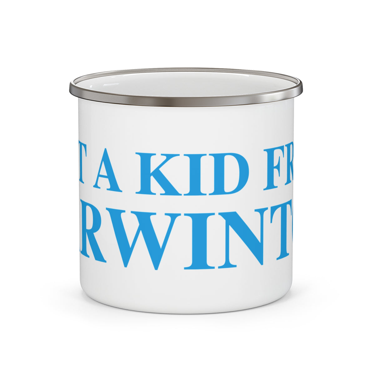 Just a kid from Harwinton Enamel Camping Mug