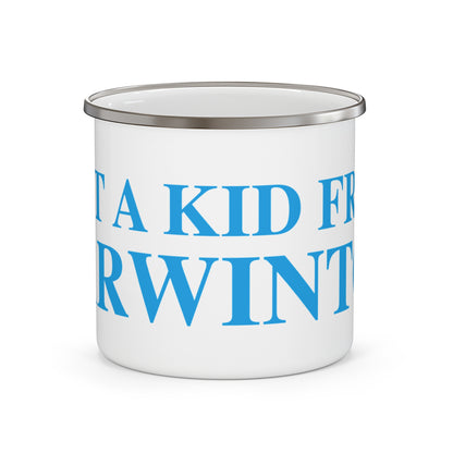 Just a kid from Harwinton Enamel Camping Mug