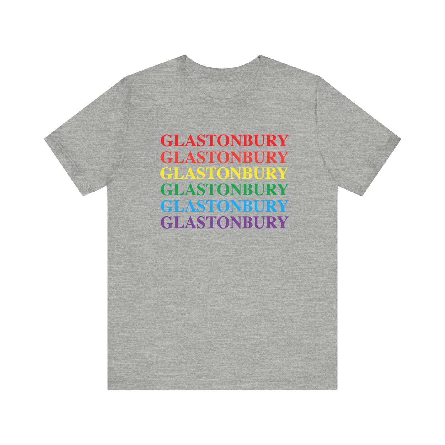 Glastonbury Pride  Unisex Jersey Short Sleeve Tee