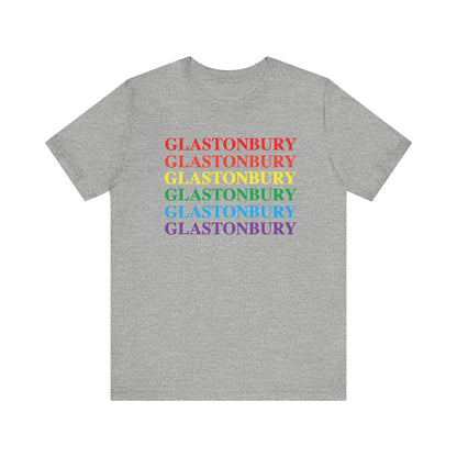 Glastonbury Pride  Unisex Jersey Short Sleeve Tee