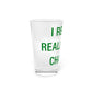 I Really Really Miss Chaplin Pint Glass, 16oz