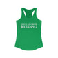 Just a kid from Redding Women's Ideal Racerback Tank Top