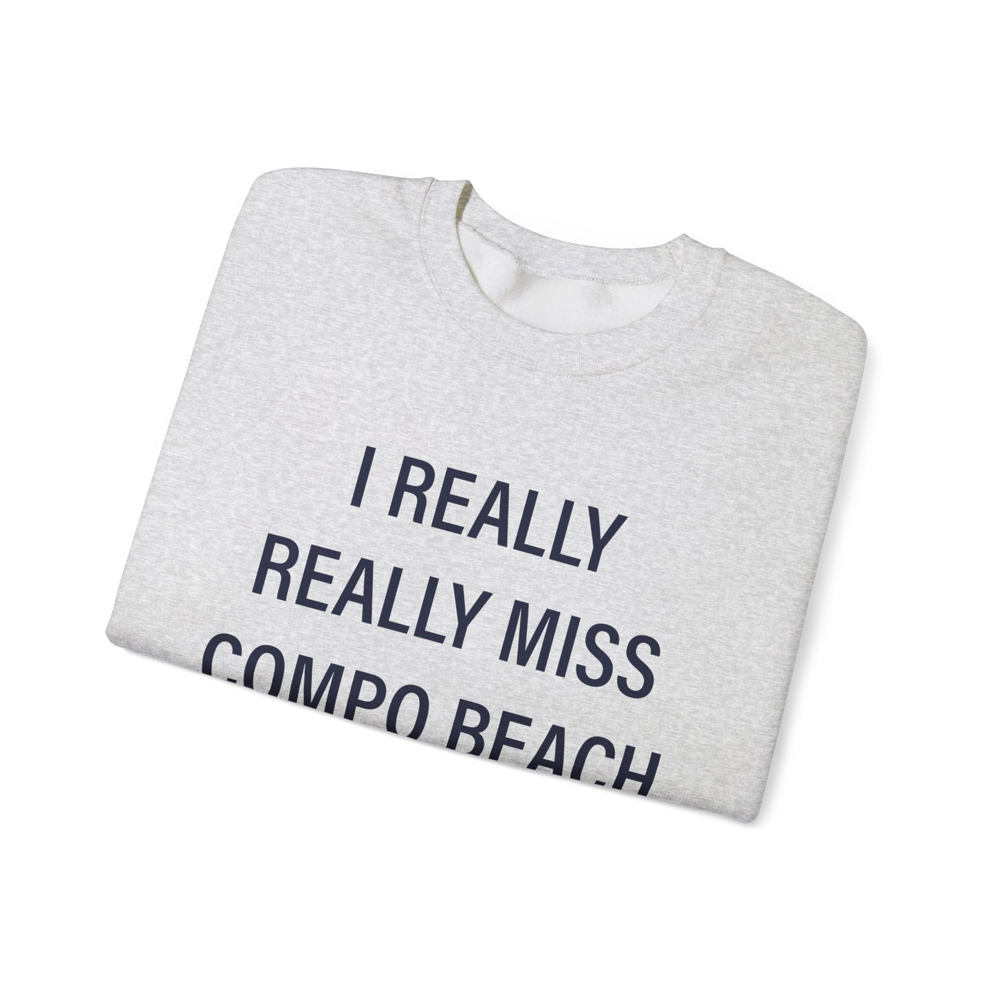 I Really Really Miss Compo Beach Unisex Heavy Blend™ Crewneck Sweatshirt