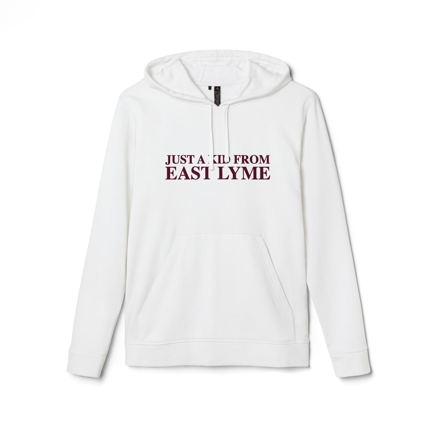Just a kid from East Lyme adidas Unisex Fleece Hoodie