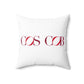 41 Tilt Cos Cob Spun Polyester Square Pillow
