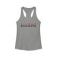 Just a kid from Rowayton Women's Ideal Racerback Tank Top