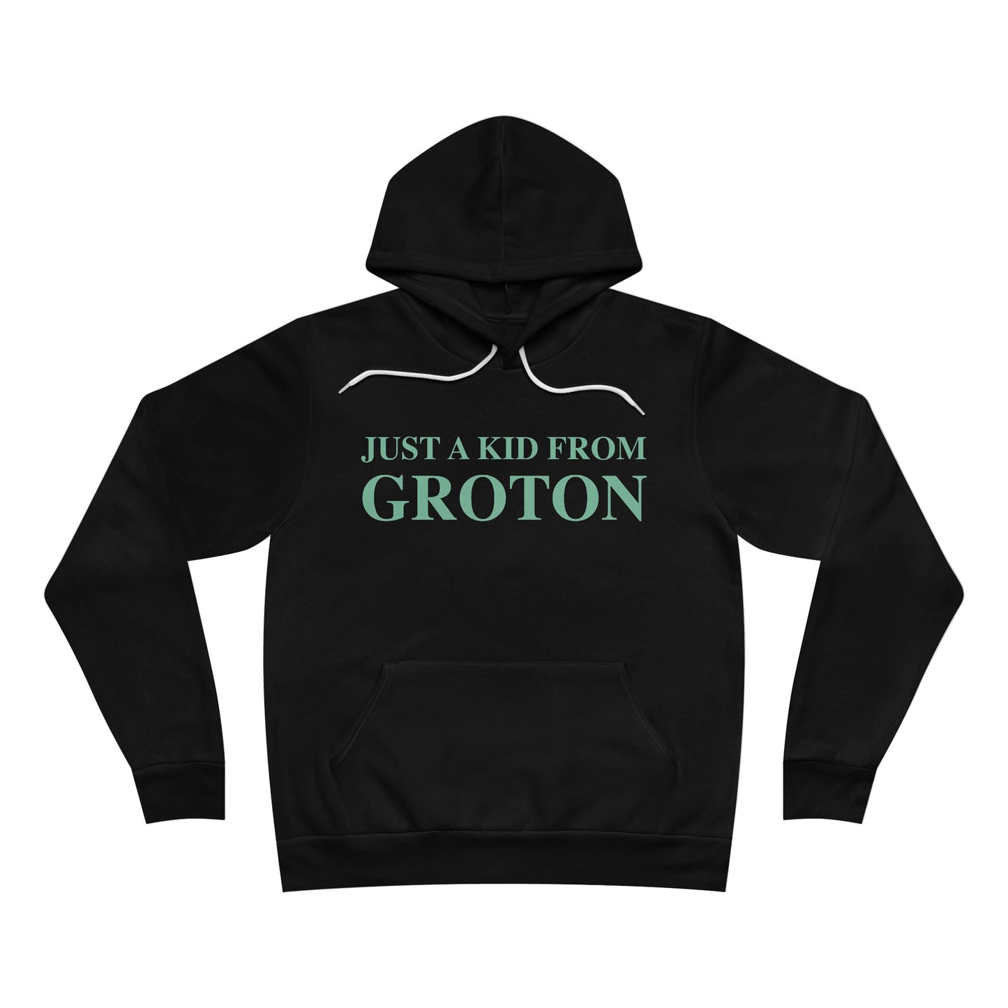 Just a kid from Groton Unisex Sponge Fleece Pullover Hoodie