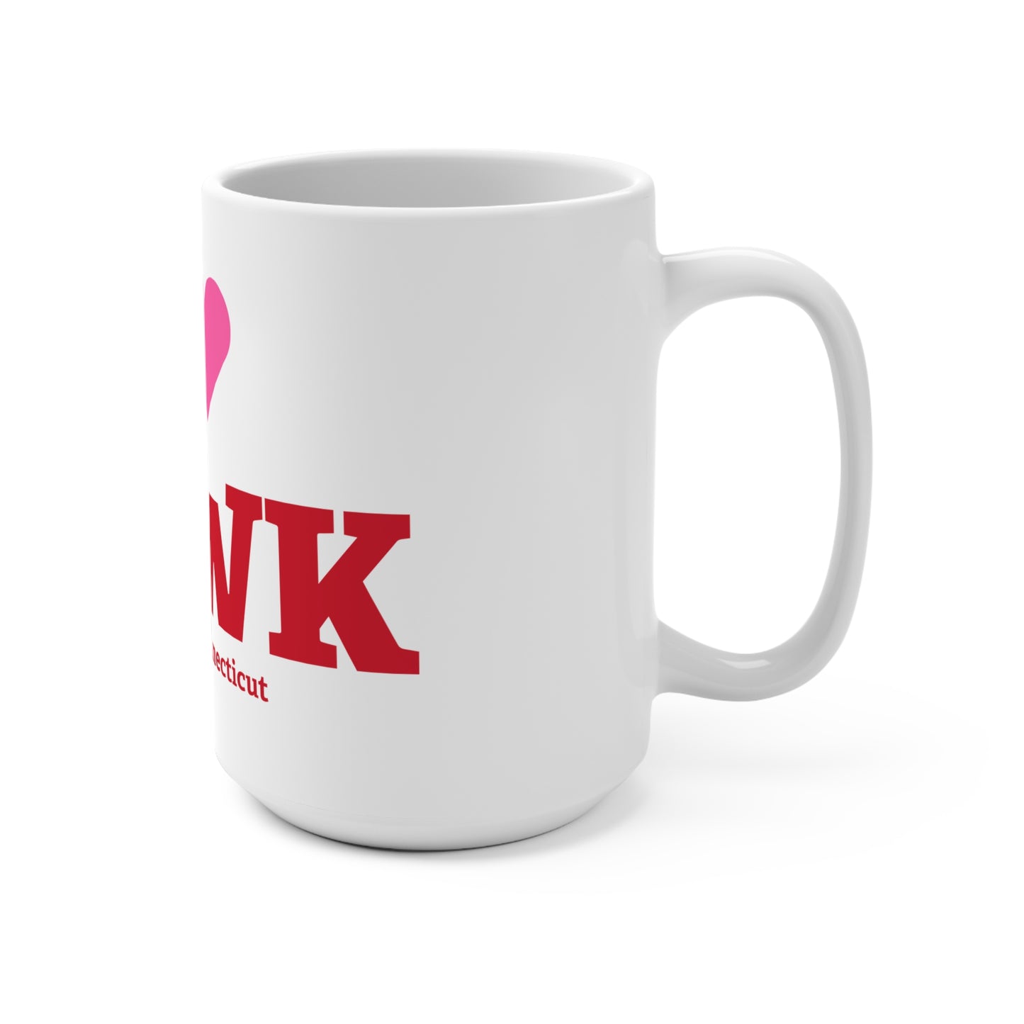 I Heart NRWK Mug 15oz
