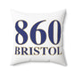 860 Bristol Polyester Square Pillow