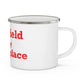 Litchfield Is My Happy Place Enamel Camping Mug