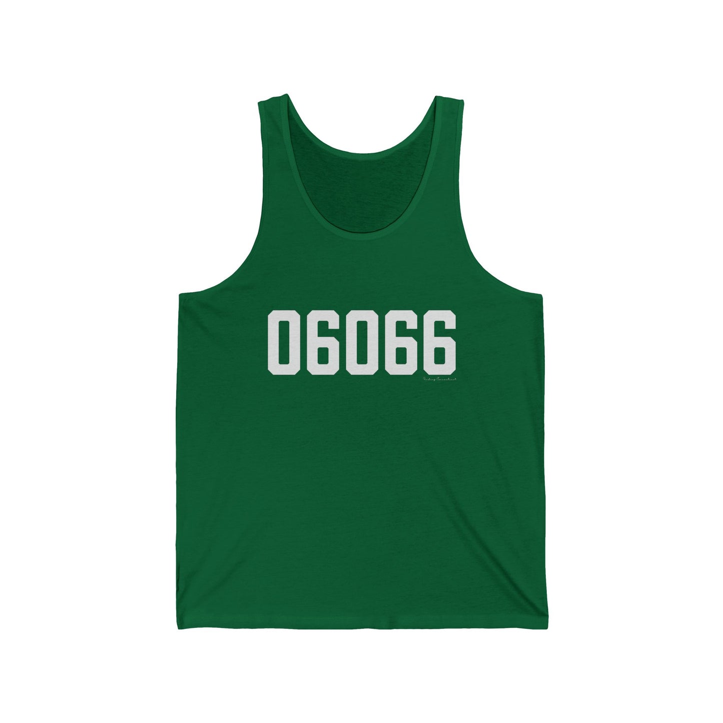 06066 Vernon CT Zip CodeUnisex Jersey Tank Top