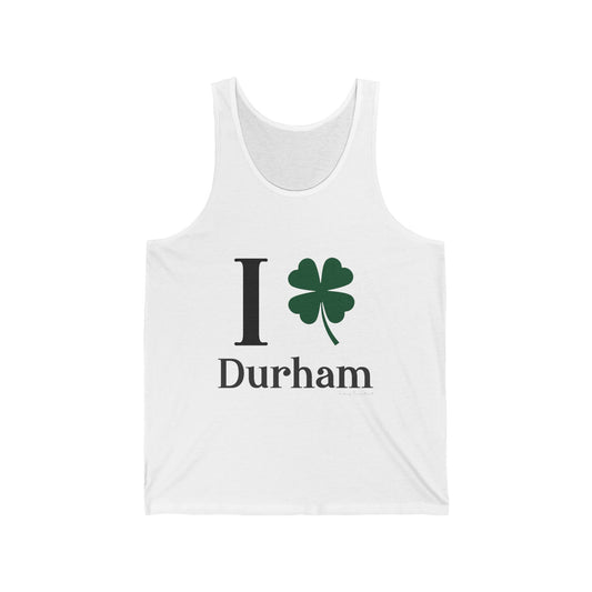 I Clover Durham Unisex Jersey Tank