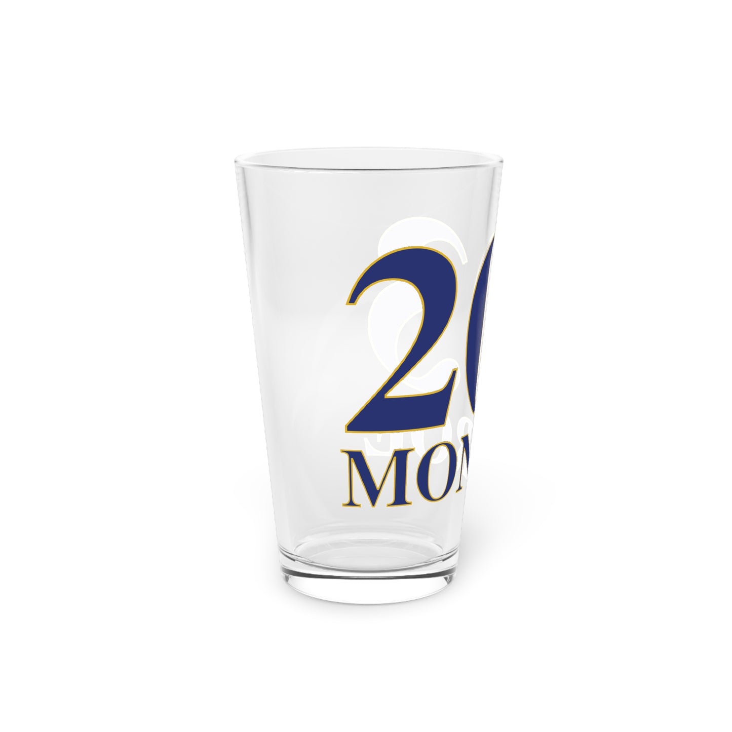 203 Monroe Pint Glass, 16oz