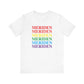 Meriden Pride Unisex Jersey Short Sleeve Tee