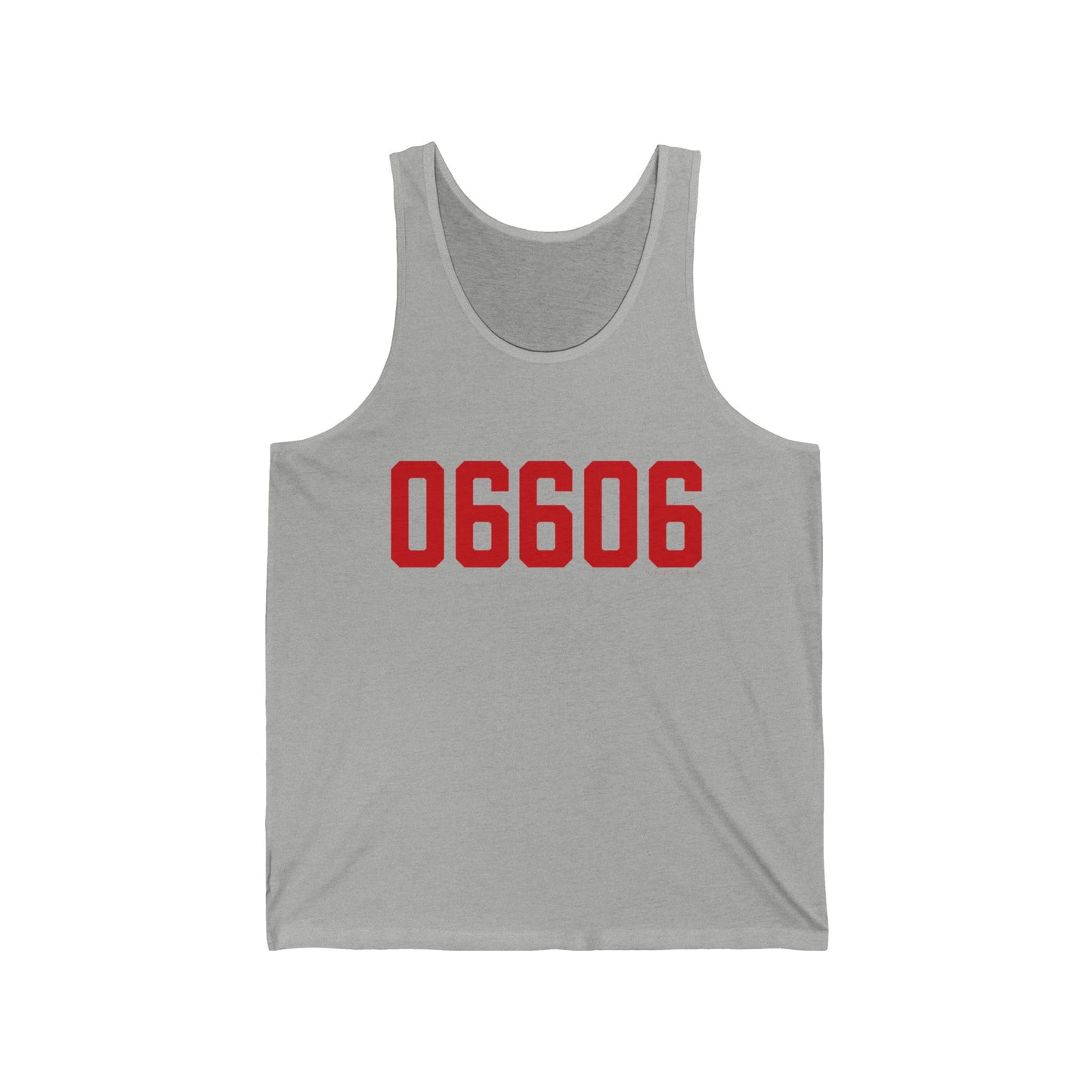 06606 Bridgeport Connecticut Zip Code Unisex Jersey Tank Top