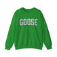 Goose Zip Code Gray & Purple Unisex Heavy Blend™ Crewneck Sweatshirt