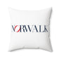 41 Tilt Norwalk Spun Polyester Square Pillow